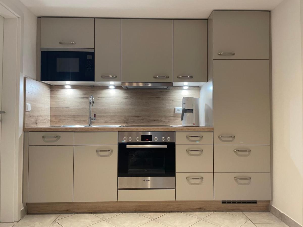 Ferienwohnung Schwarzkollm โฮเยอร์สแวร์ดา ภายนอก รูปภาพ